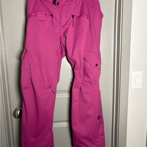 686 Black and Purple Snow Pants